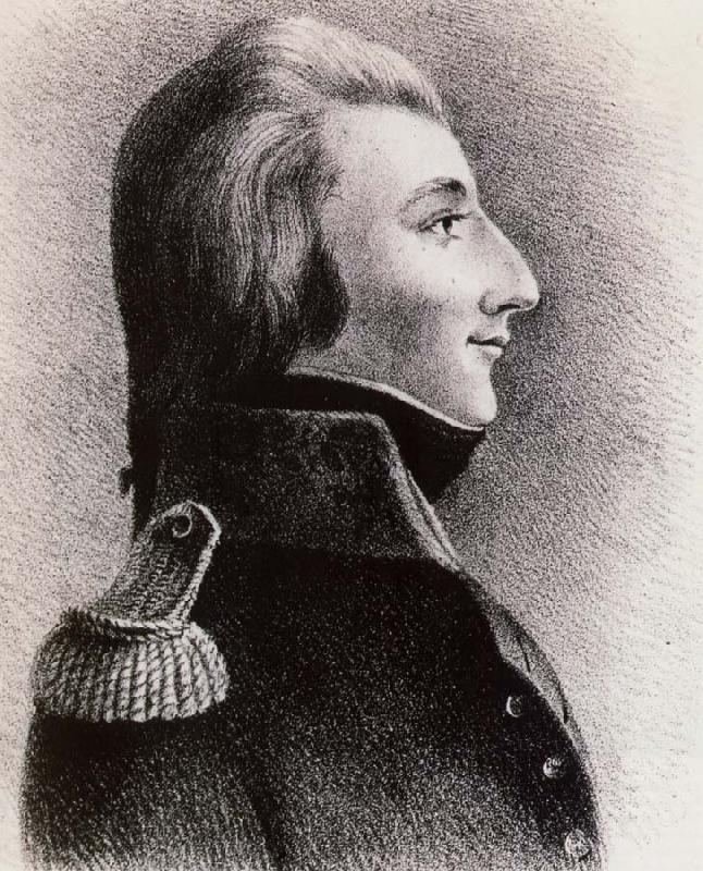 Thomas Pakenham Wolfe Tone in the Uniform of a French Adjutant general as he apeared at his court-martial in Dublin Spain oil painting art